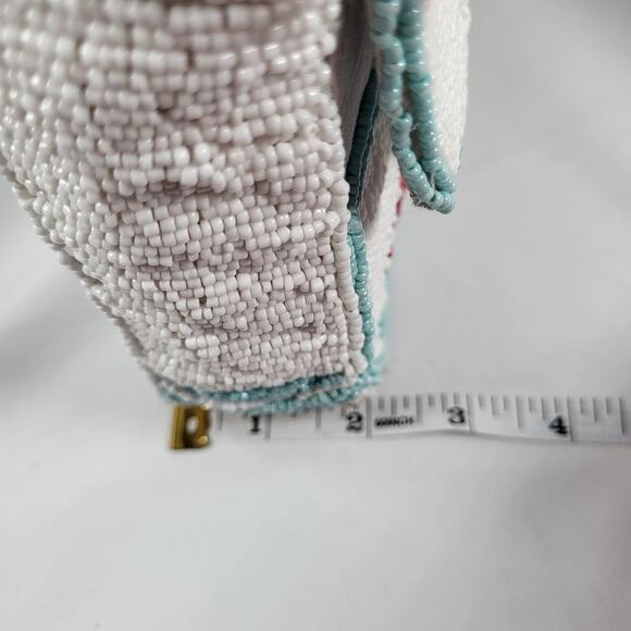 Sol And Mer Beaded Viral Lobster Bag Womens Coastal Purse Handbag Shoulder NEW - Picture 9 of 10